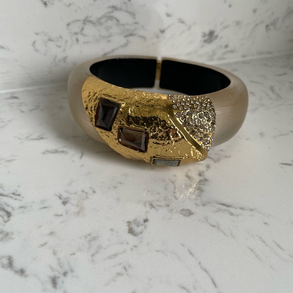 Alexis Bittar Goldtone bracelet